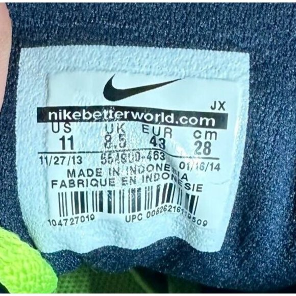 Nike Revolution 2 Women's Size 11 Running Shoes 554900-463 Sneakers - Black Pink - Picture 11 of 11